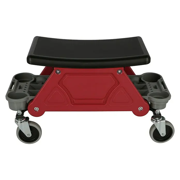 Wisent Taburete de taller con ruedas - 68 x 37 x 38,5 cm, Carga soportada: 135 kg