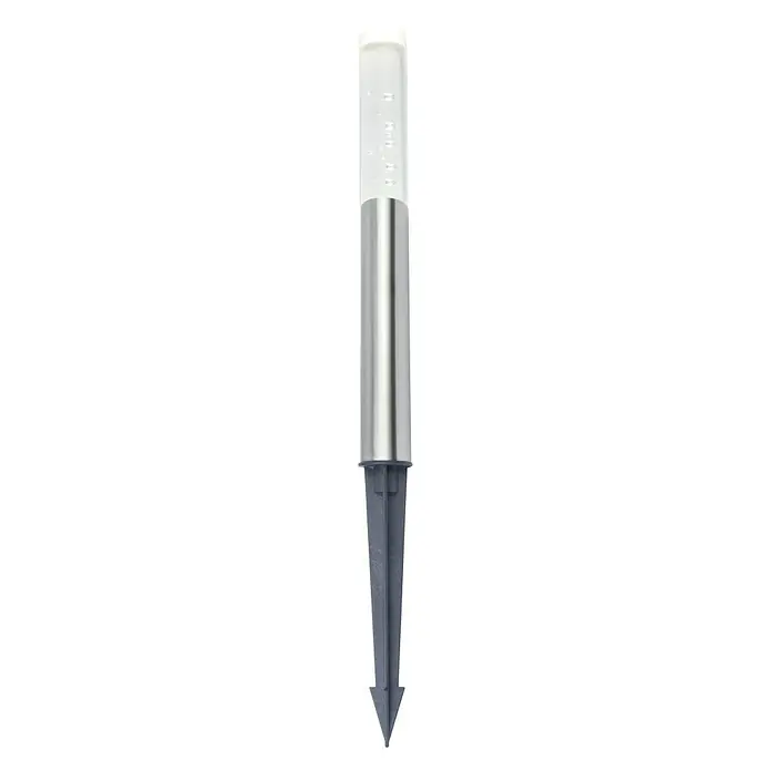 Lutec Estaca solar Burbuja - Plateado