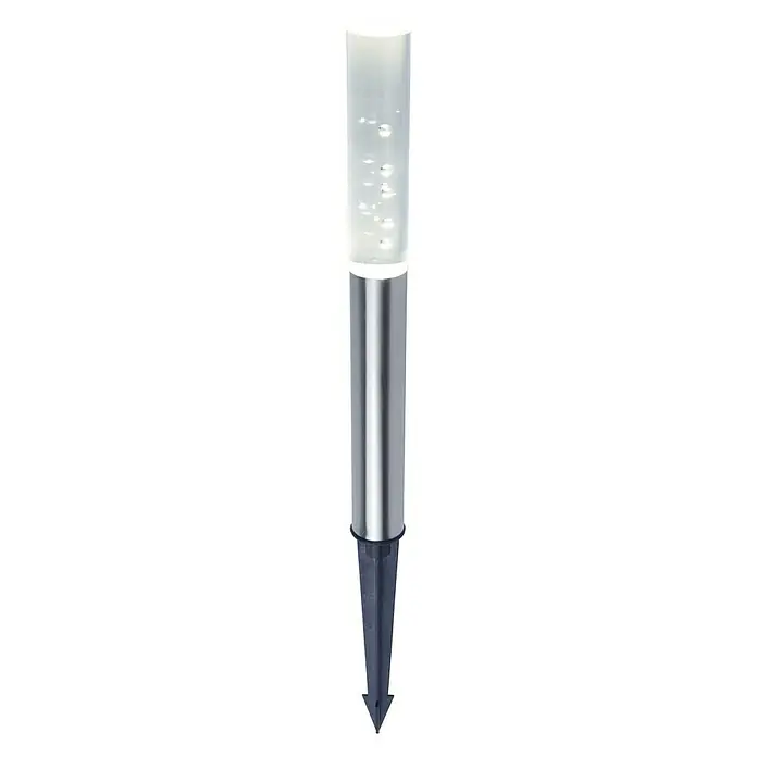 Lutec Estaca solar Burbuja - Plateado