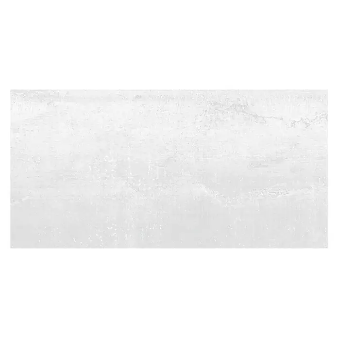 Revestimiento cerámico Massai Uni - 30 x 60 cm, Blanco, Rectificado, Efecto cemento