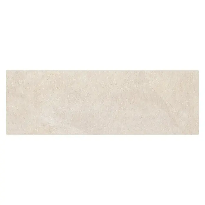 Revestimiento cerámico Mont - 30 x 90 cm, Blanco, Rectificado, Efecto piedra