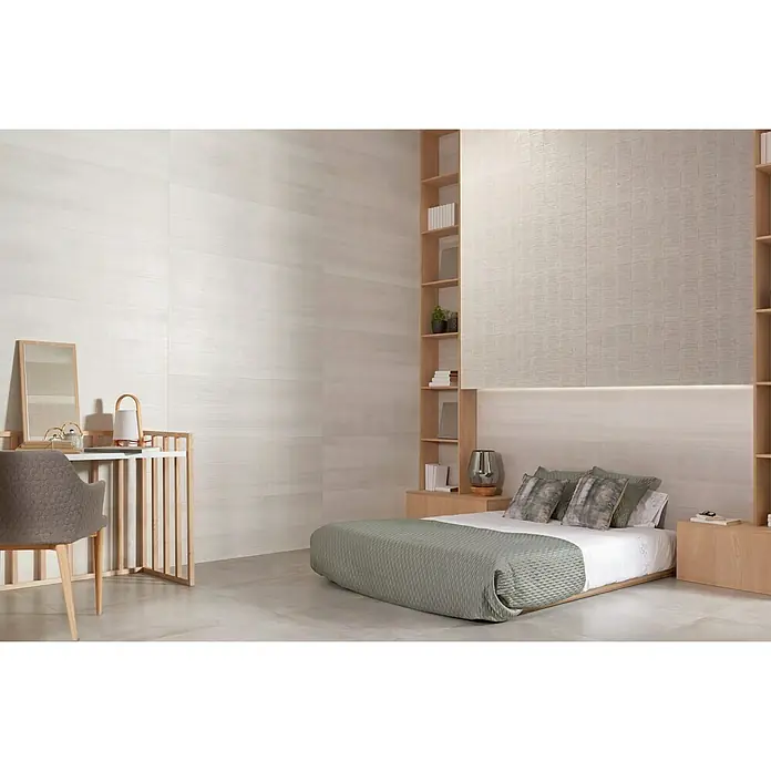 BHS Showroom Revestimiento cerámico Gizeh Concept - 40 x 120 cm, Beige, Rectificado