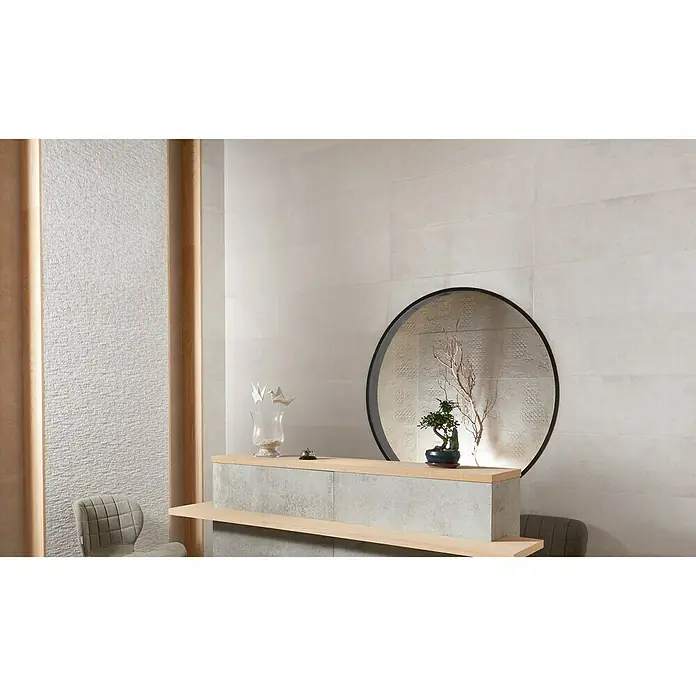Revestimiento cerámico Corso Concept - 30 x 60 cm, Blanco, Rectificado, Efecto piedra