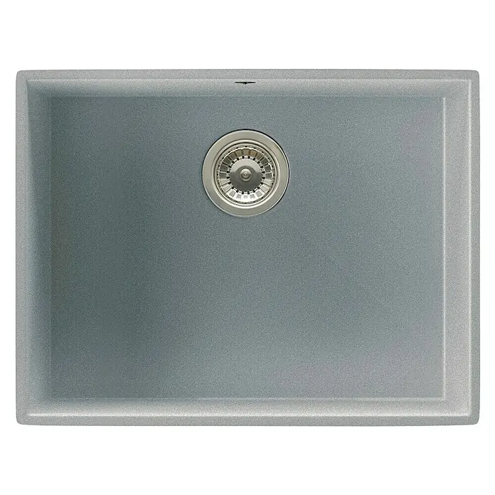 Atron Fregadero encastrable Essen - 43,6 x 54,6 cm, 1 cubeta, Acrílico, Metal, Brillante