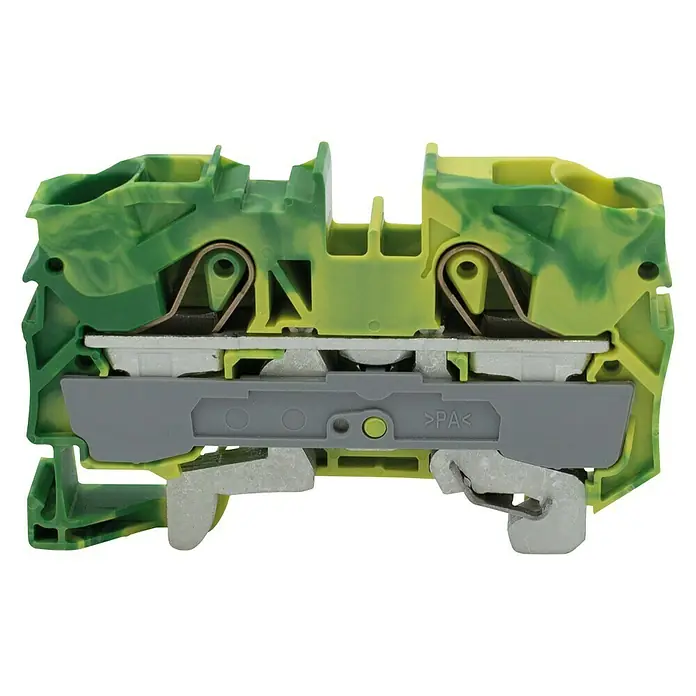 Wago Topjob Reihenklemme S 2010-1207 - Grün, 10 mm², Inhalt: 6 Stk. - Vorderansicht