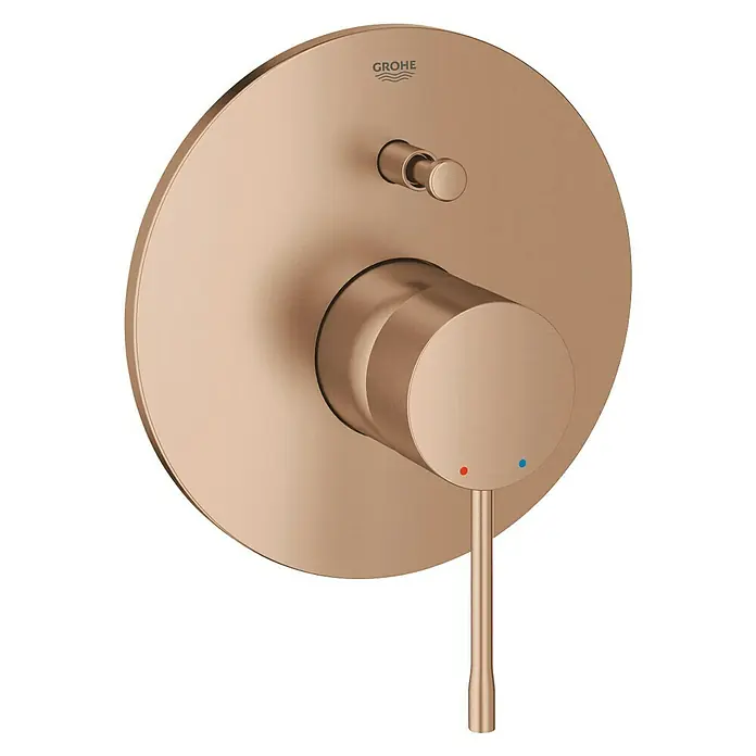 Grohe Essence UP-Badewannenarmatur - Warm Sunset, Matt - Vorderansicht