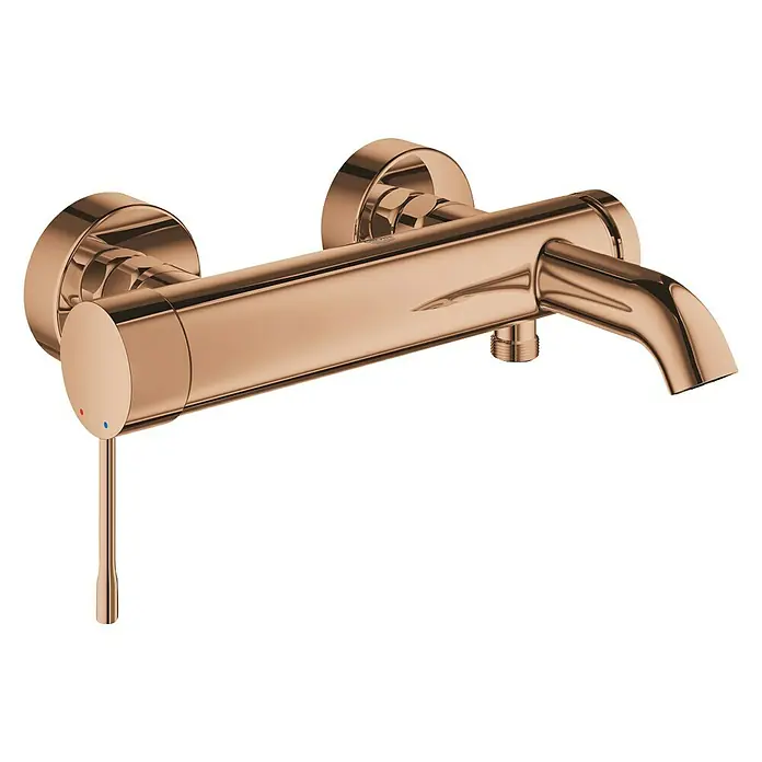 Grohe Essence Badewannenarmatur - Warm Sunset, Glänzend - Vorderansicht