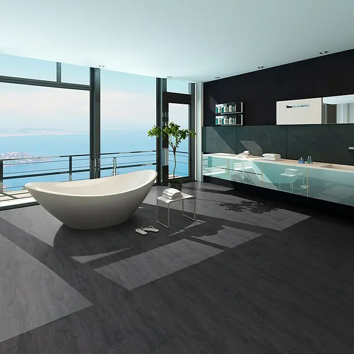 b!design Podna vinilna obloga Maxi Raiders - 1.220 x 228 x 4,8 mm, Rustikalni pod - Živopisni prikaz