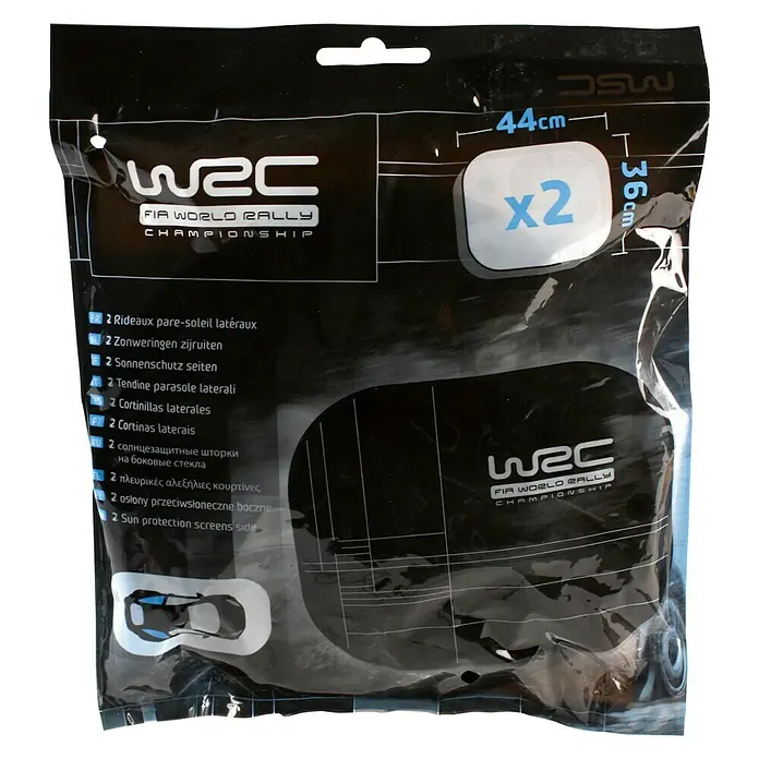 Parasol para el coche WRC - 2 uds., L x An: 45 x 36 cm