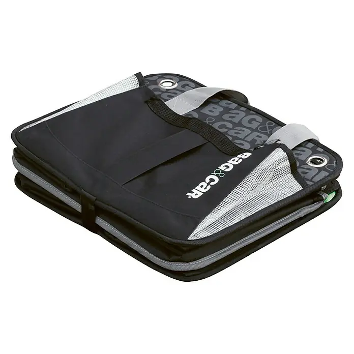 Organizador para maletero - Negro/Verde, Poliéster, Extensible