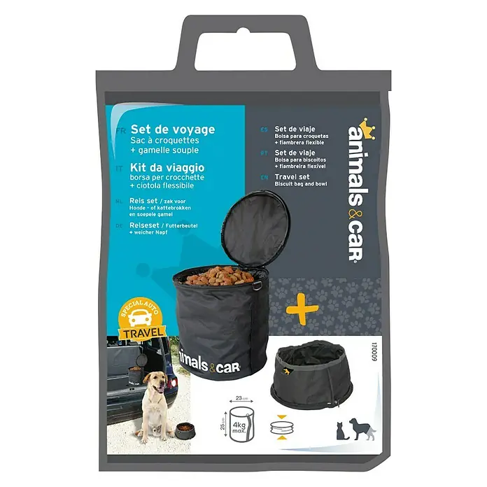 Bolsa impermeable Animal & Car - 2 ud., Poliéster