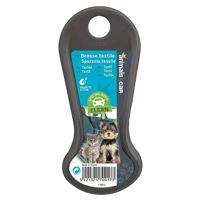 Quitapelos Animal & Car - Negro, Caucho
