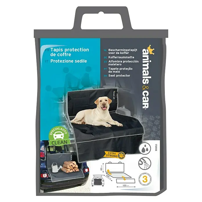 Alfombrilla para maletero Animal & Car - 3 pzs., Lavable