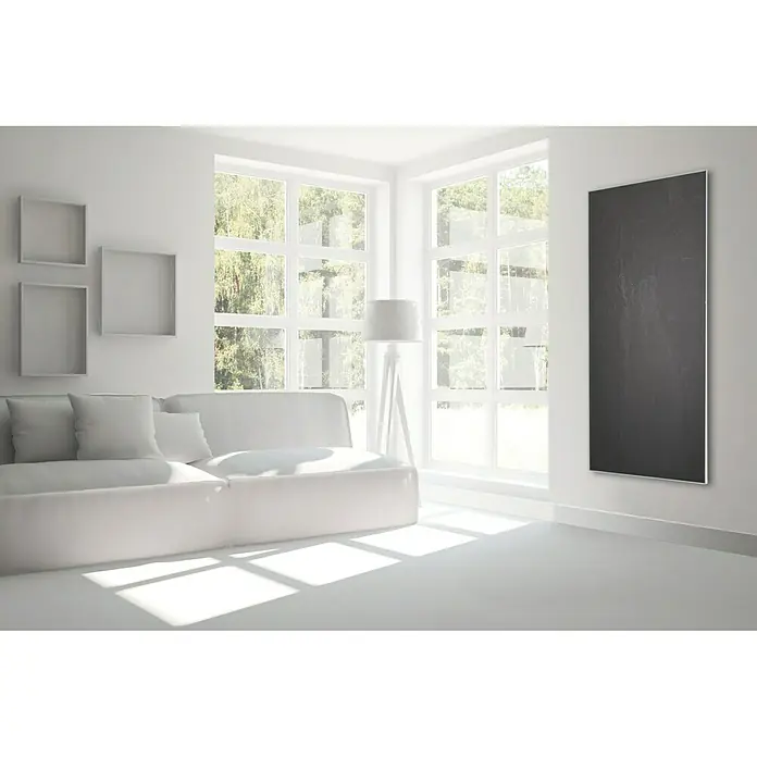Infrarot-Keramikheizkörper - B x H: 60 x 120 cm, 1.100 W, Anthrazit