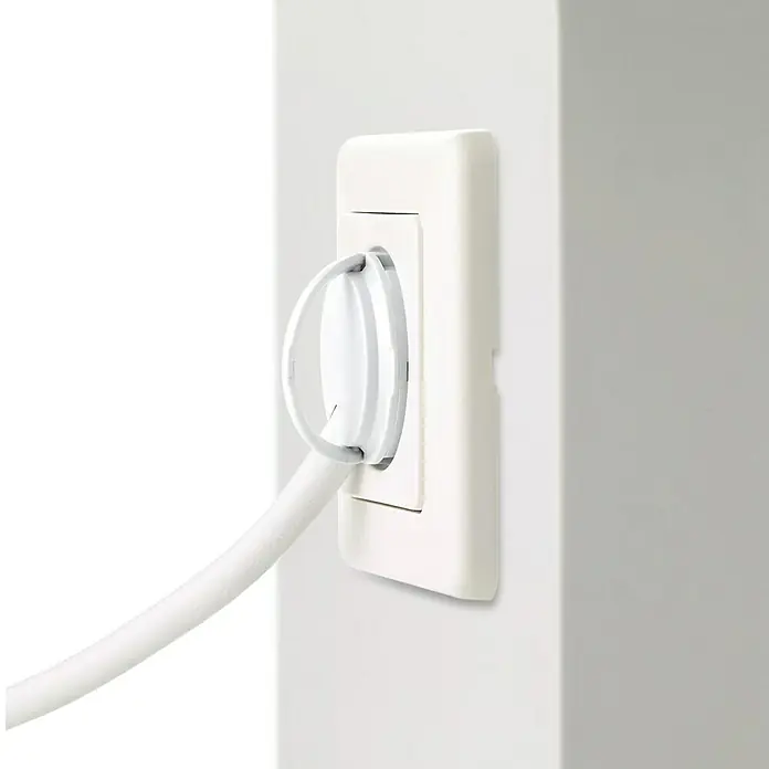 Blaupunkt Steckdosenwürfel mit induktiver Ladestation - Weiß, 12 x 11 x 12 cm - Detailaufnahme