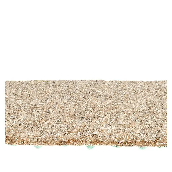 Kunstrasen Meterware Green - Breite: 200 cm, Mit Drainagenoppen, Beige