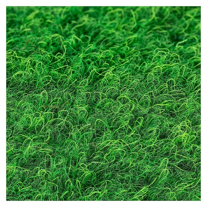 Kunstrasen Meterware Green - Breite: 200 cm, Mit Drainagenoppen, Jägergrün