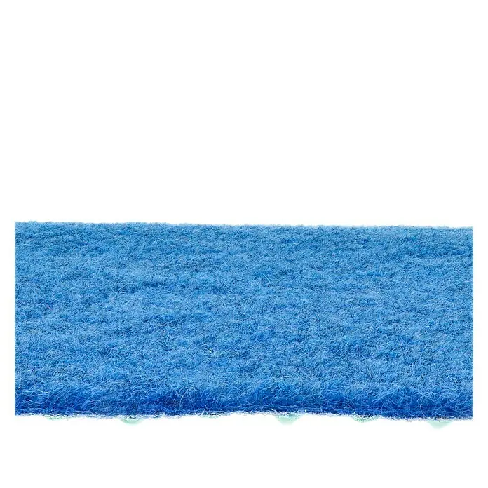 Kunstrasen Meterware Green - Breite: 200 cm, Mit Drainagenoppen, Blau