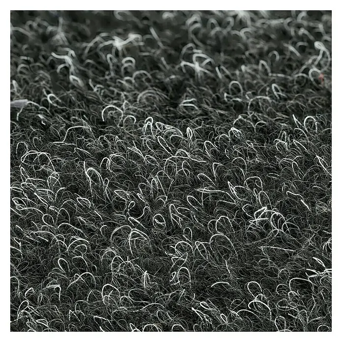 Kunstrasen Meterware Green - Breite: 200 cm, Mit Drainagenoppen, Anthrazit
