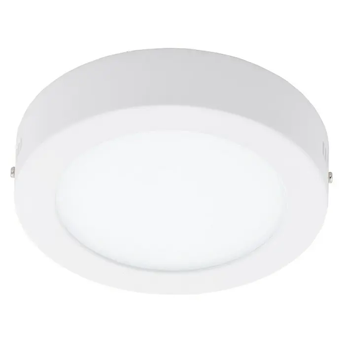 Eglo Led-plafondlamp, rond Fueva - 10,9 W, Wit, Ø x h: 17 x 3,5 cm - Vooraanzicht