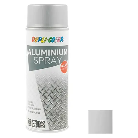Dupli-Color Basic Aluminiumspray Zijdeglans Zilver Metallic