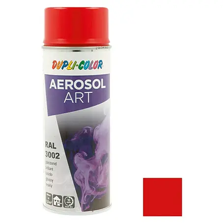 Dupli-Color Aerosol Art Sprayverf RAL 3002 Karmijnrood