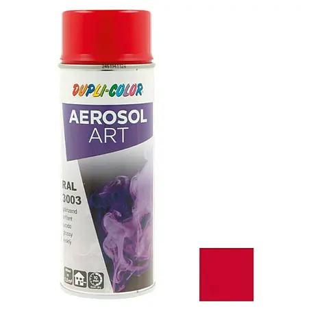 Dupli-Color Aerosol Art Sprayverf RAL 3003 Robijnrood