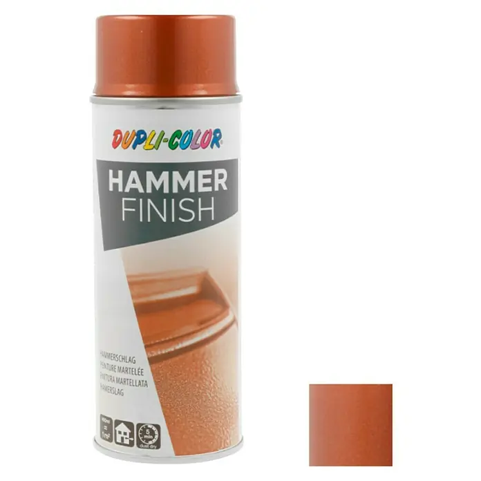 Dupli-Color Effect Spray met hamerslageffect Koper - Koper, Glanzend, 400 ml