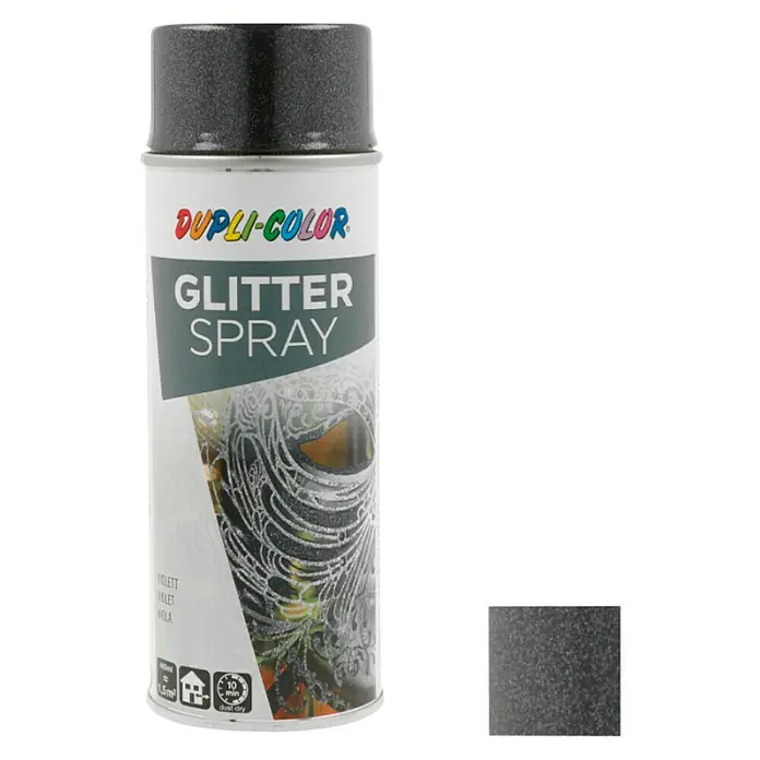 Dupli-Color Effect Spray met diamanteffect Zilver - Zilver, Transparant, Sneldrogend, 400 ml