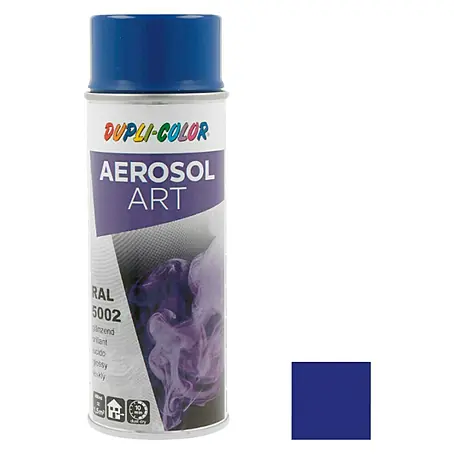 Dupli-Color Aerosol Art Sprayverf RAL 5002 Ultramarijnblauw