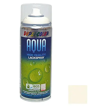 Dupli-Color Aqua Lakspray RAL 9001 Crèmewit