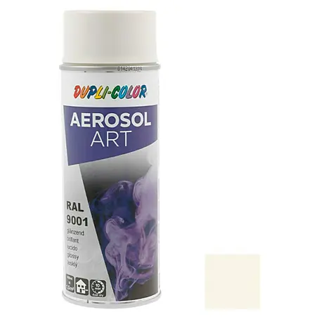 Dupli-Color Aerosol Art Sprayverf RAL 9001 Crèmewit