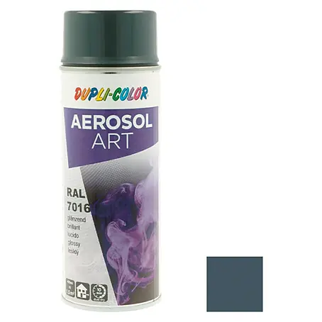 Dupli-Color Aerosol Art Sprayverf RAL 7016 Antraciet/Grijs