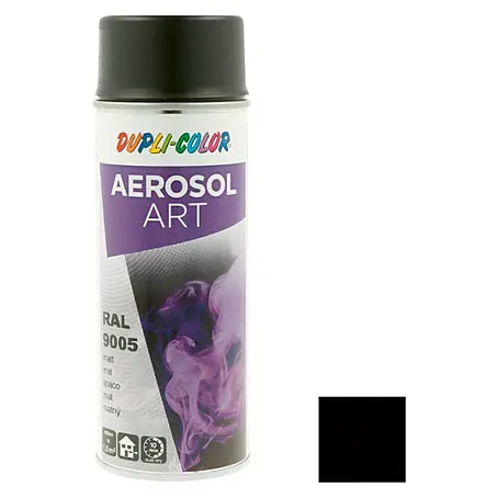 Dupli-Color Aerosol Art Sprayverf RAL 9005 Diepzwart