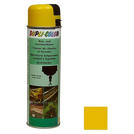 Dupli-Color  Markeerspray Bouw en bosbouw Felgeel
