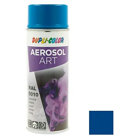 Dupli-Color Aerosol Art Sprayverf RAL 5010 Gentiaanblauw