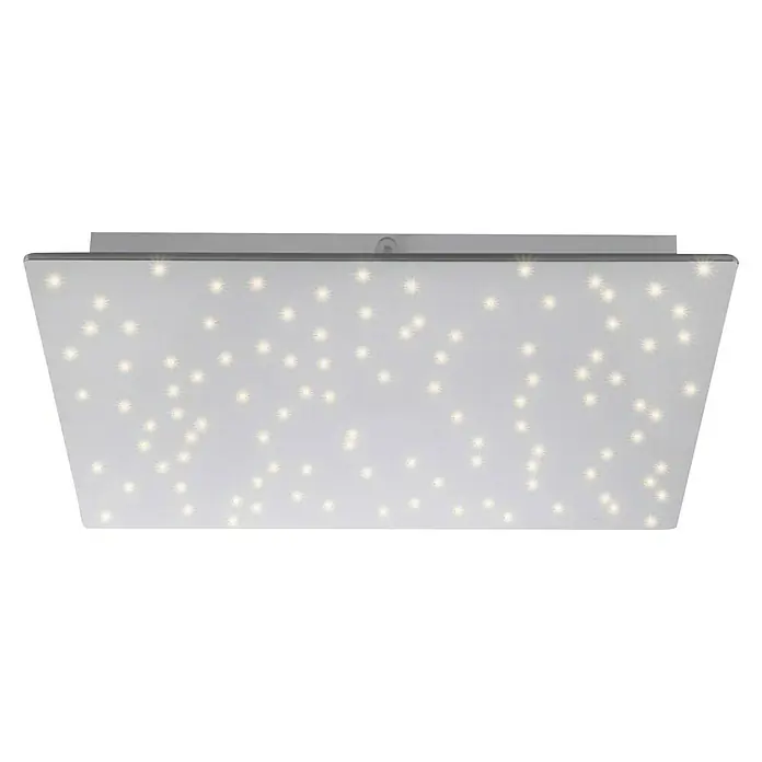 LeuchtenDirekt LED panel - 18 W, D x Š x V: 45 x 45 x 4 cm, Bijele boje - Pogled sprijeda