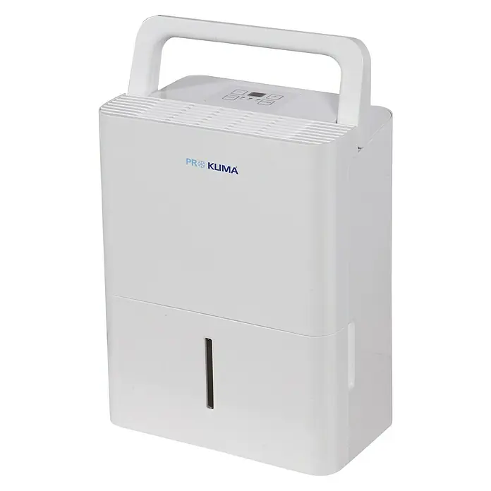 Proklima Luftentfeuchter - 350 W, Entfeuchtungsleistung: 12 l/Tag, Raumvolumen: 87,5 m³ - Vorderansicht