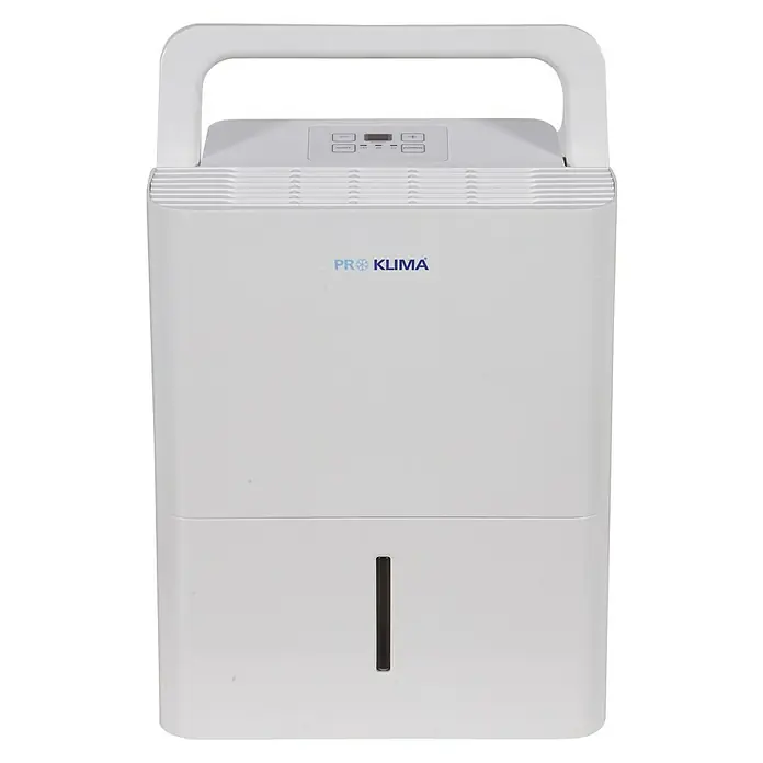 Proklima Luftentfeuchter - 350 W, Entfeuchtungsleistung: 12 l/Tag, Raumvolumen: 87,5 m³ - Vorderansicht