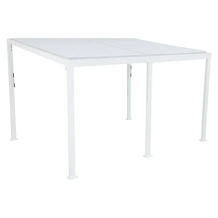 Sunfun Paviljon od aluminija Cipar - D x Š: 300 x 300 cm, Bijele boje