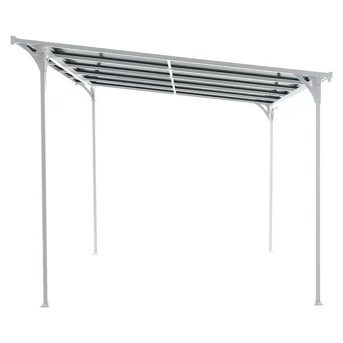 Sunfun Paviljon od aluminija Cipar - D x Š: 300 x 300 cm, Bijele boje
