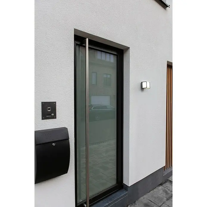 Lutec LED-Außenwandleuchte - 15 W, Anthrazit, IP54 - Stimmungsaufnahme