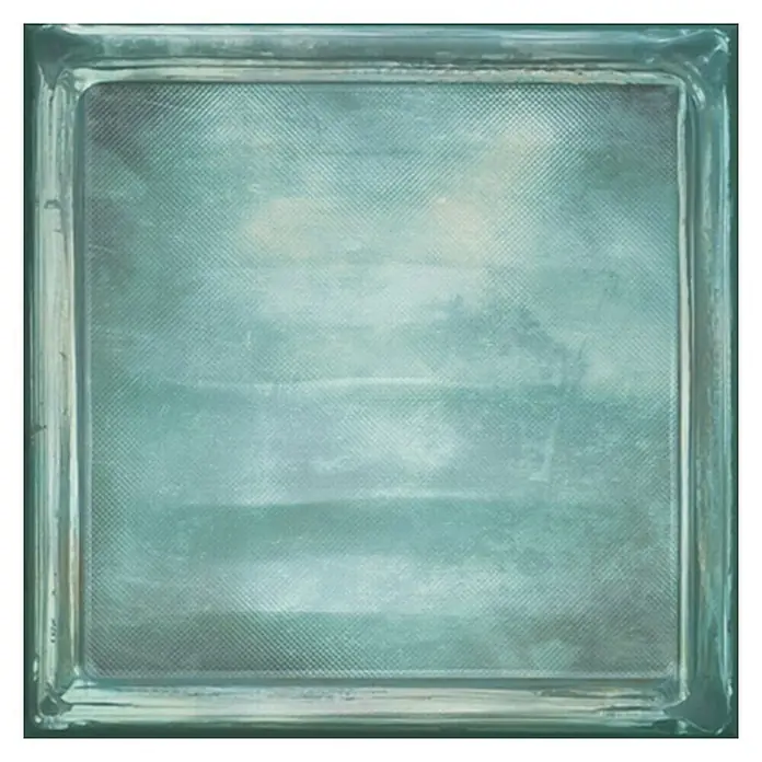 Wandfliese Cristal Blue Vitro - 20,1 x 20,1 cm, Blau, Glänzend - Vorderansicht