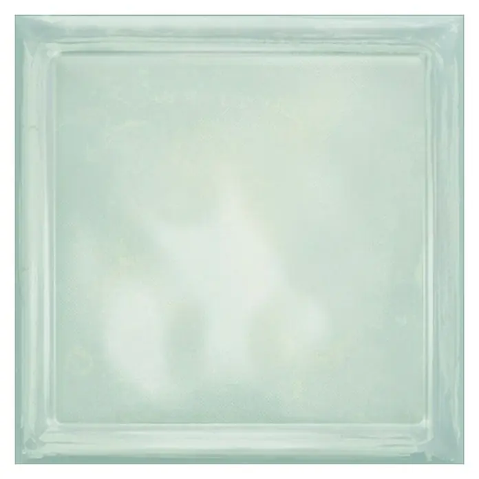 Wandfliese Cristal White Pave - 20,1 x 20,1 cm, Weiß, Glänzend - Vorderansicht