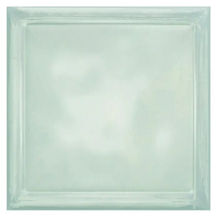 Wandfliese Cristal White Pave - 20,1 x 20,1 cm, Weiß, Glänzend - Vorderansicht