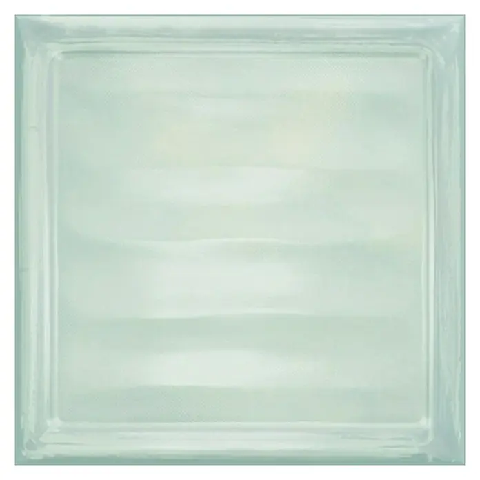 Wandfliese Cristal White Vitro - 20,1 x 20,1 cm, Weiß, Glänzend - Vorderansicht