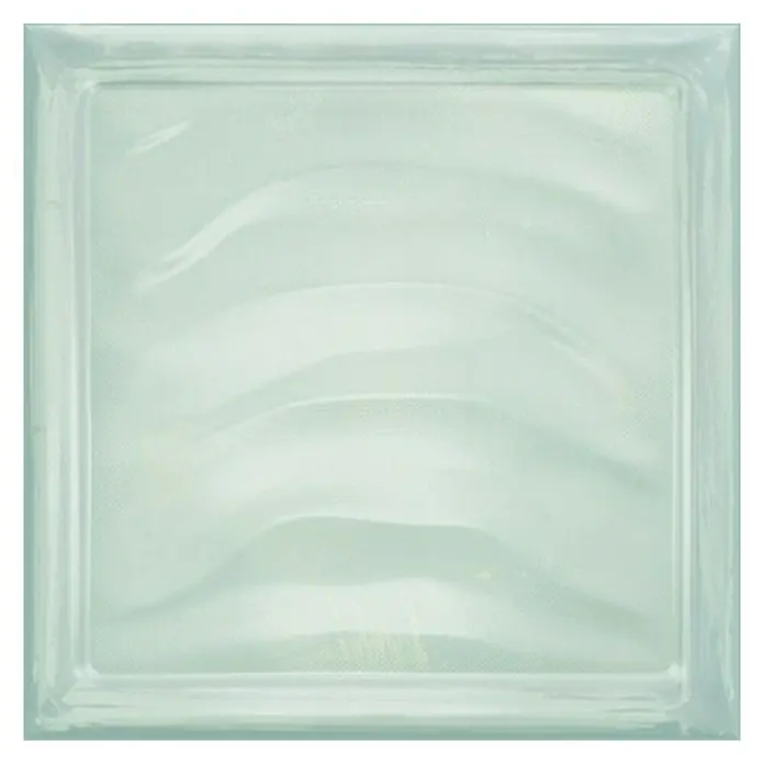 Wandfliese Cristal White Vitro - 20,1 x 20,1 cm, Weiß, Glänzend - Vorderansicht