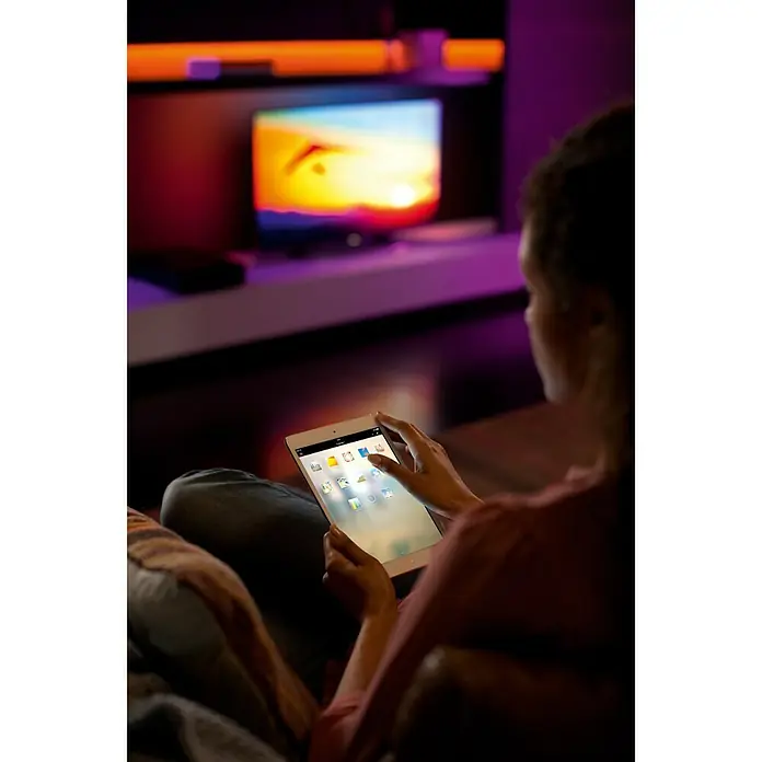 Philips Hue Led-strip Plus uitbreiding - 1 m, RGBW, 11,5 W - Sfeeropname