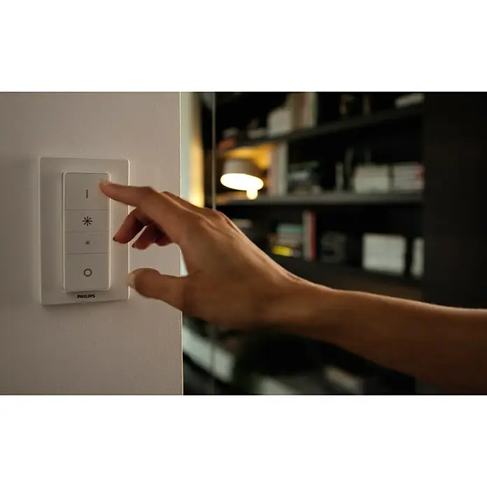 Philips Hue Led-wandspot Runner met buetooth - 5,5 W, l x b x h: 9 x 11 x 10,7 cm, Wit, Neutraal wit - Sfeeropname