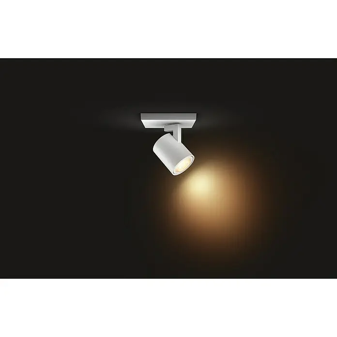 Philips Hue Led-wandspot Runner met buetooth - 5,5 W, l x b x h: 9 x 11 x 10,7 cm, Wit, Neutraal wit - Sfeeropname